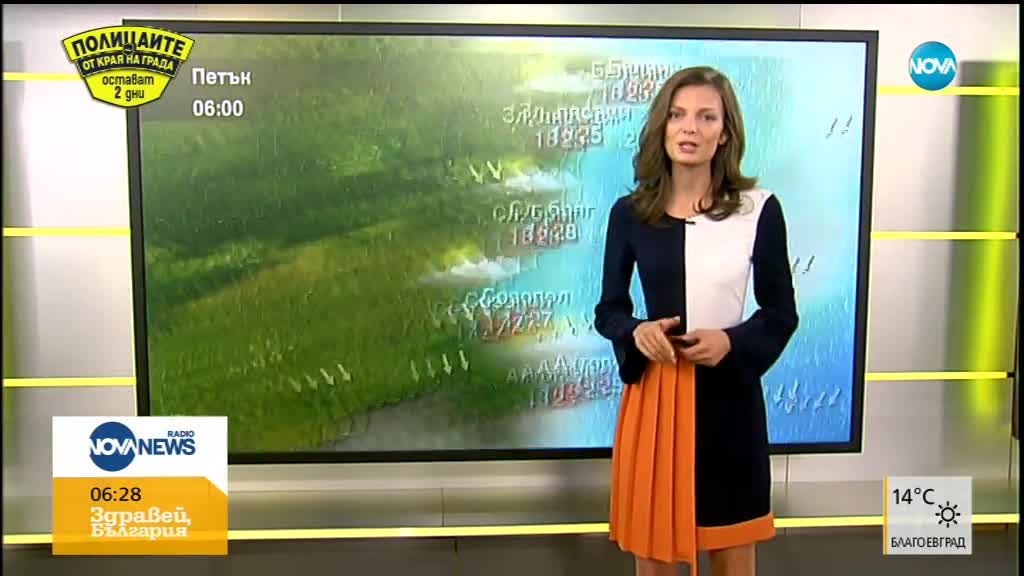 Прогноза за времето (14.09.2018 - сутрешна)