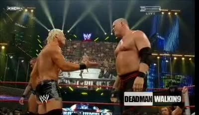 Смешната Елиминация На Долф Зиглър От Кейн - Royal Rumble 2009
