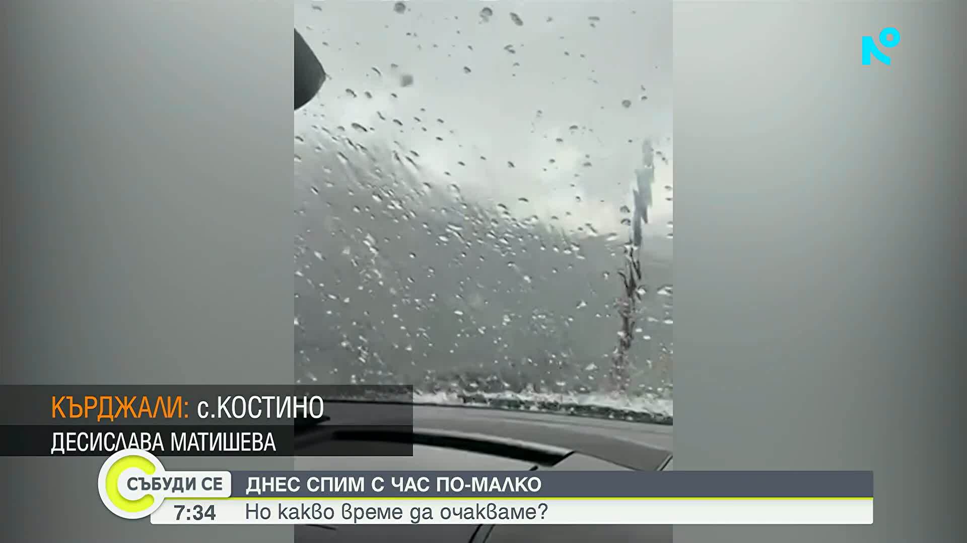 Прохладно и облачно с дъжд в неделя