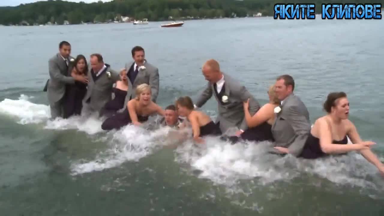 Тези се изплющяха мъжката във водата! - Водни гафове