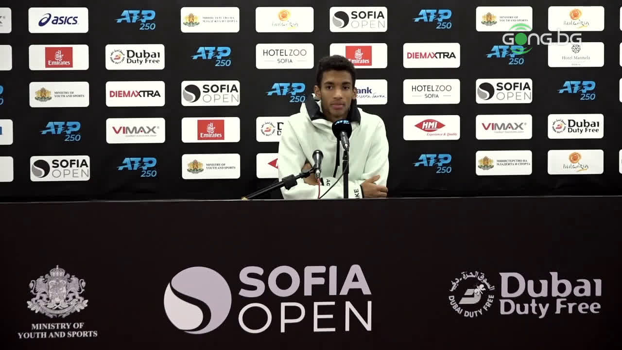 Феликс Оже-Алиасим говори преди дебюта си на Sofia Open