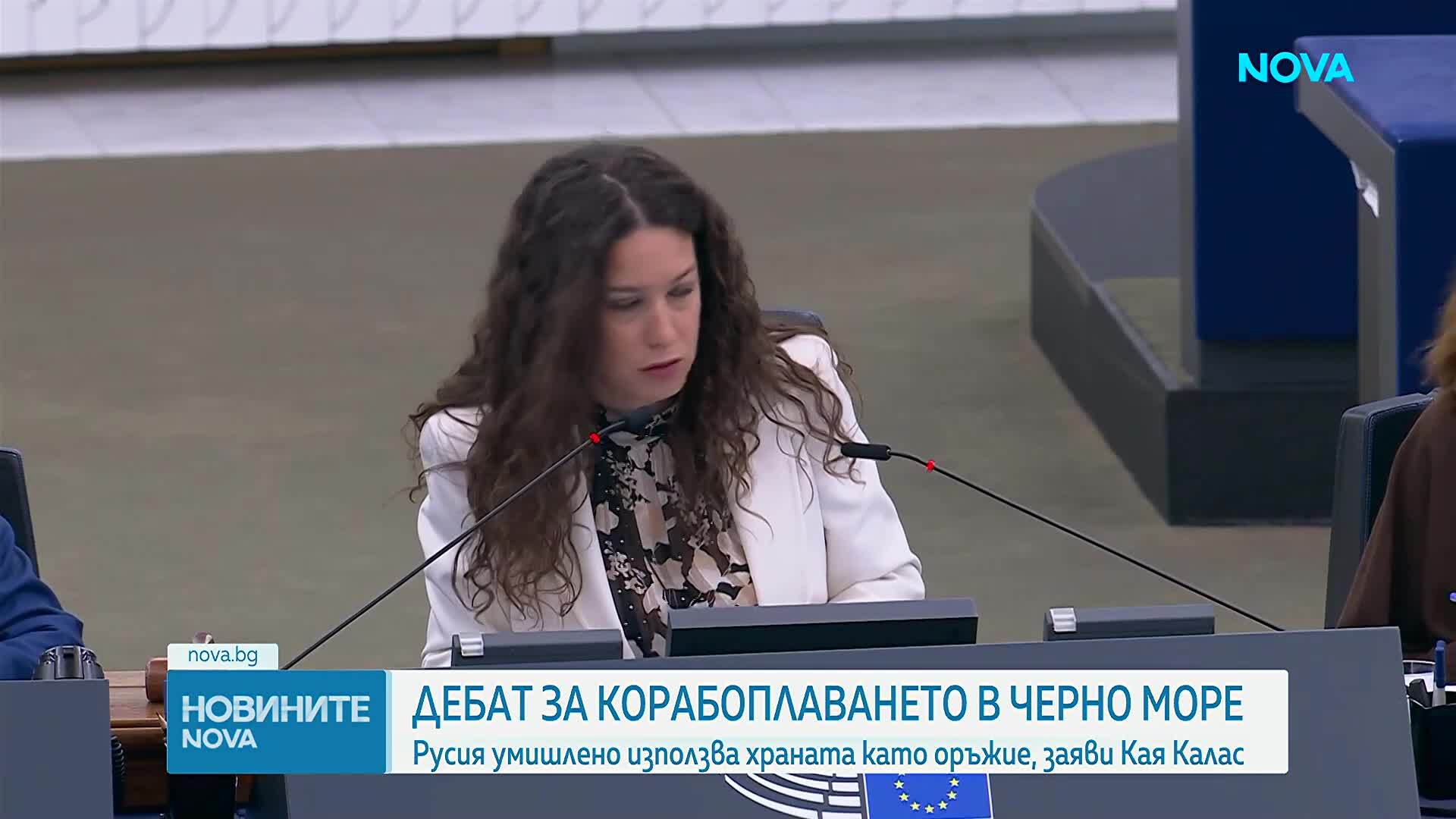 Кая Калас призова ЕС да засили защитата на корабоплаването в Черно море