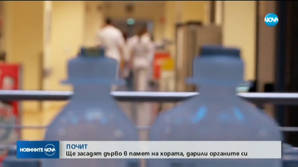 Засаждат дърво в памет на хората, дарили органите си