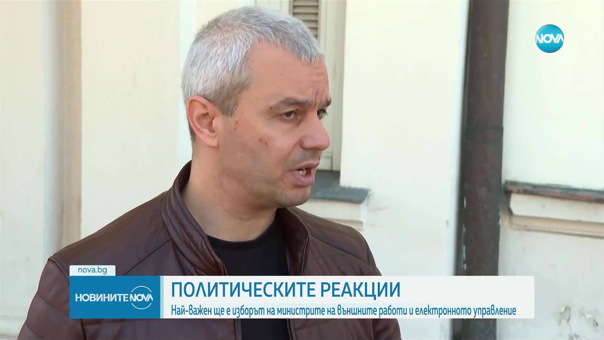 Костадинов: Благодарение на ПП-ДБ ще имаме служебен кабинет на ГЕРБ и ДПС