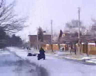 Мотори На Сняг 1ва Част (Васека пада с ИЖа :D:D)
