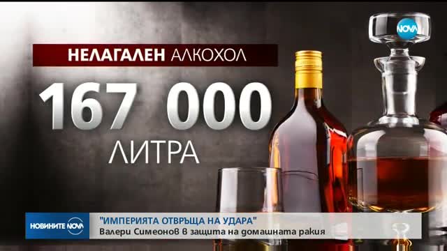 Ракията в магазините с етикет със съдържание