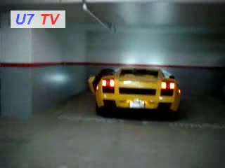 Lamborghini Gallardo Бълва Огън От Двата Си Ауспуха