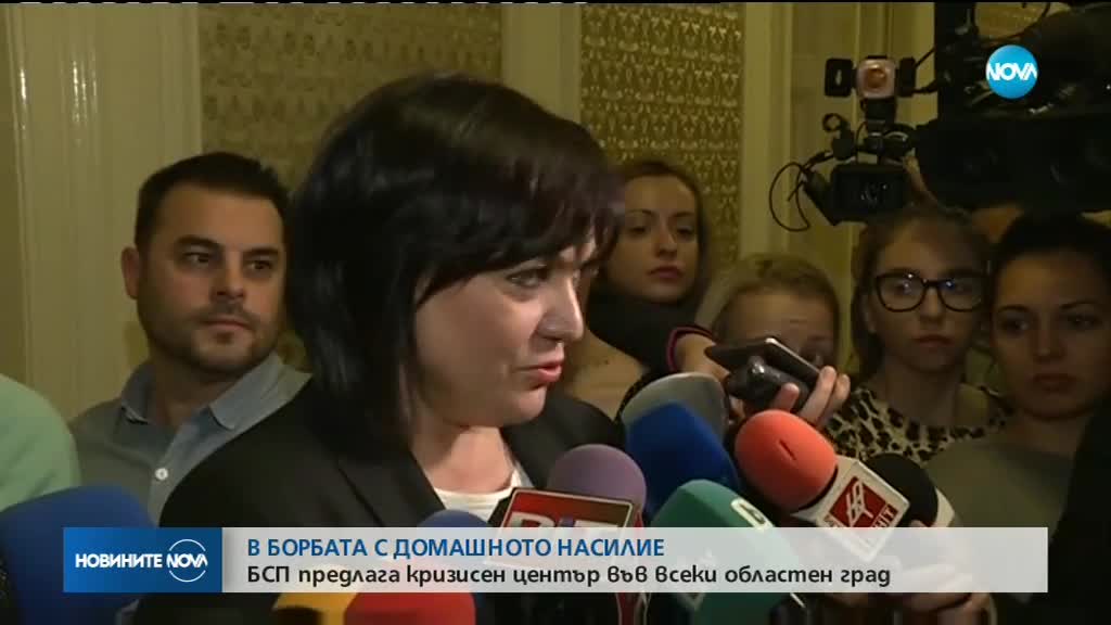 БСП иска Кризисен център за борба с домашното насилие
