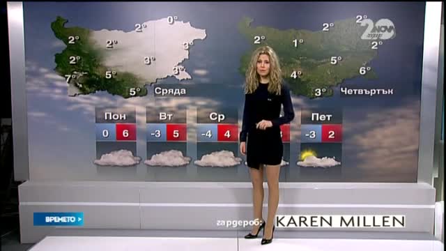 Прогноза за времето (23.11.2014 - централна)
