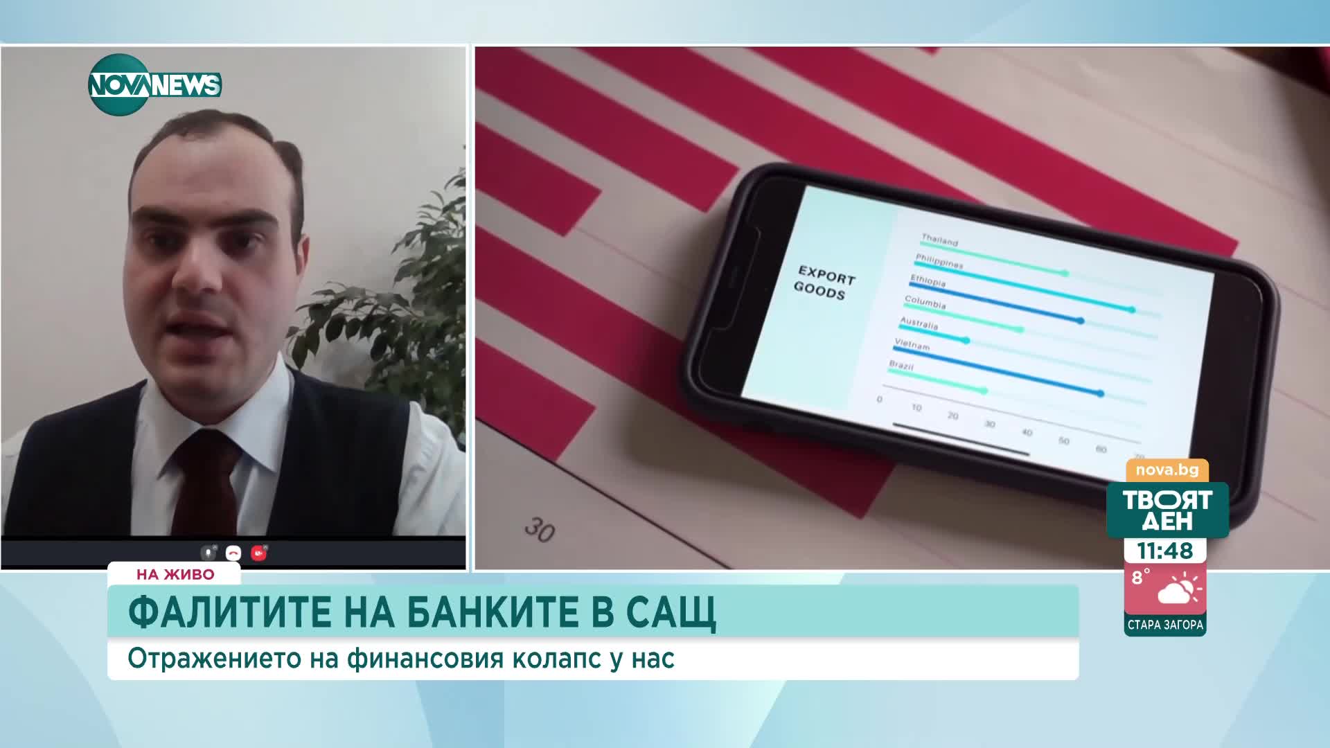 Икономисти обсъждат ще се отрази ли фалита на американските банки върху нашите