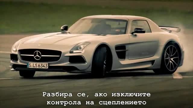 Top Gear - Mercedes Sls Amg Black Series и Mercedes Sls Amg Electric Drive