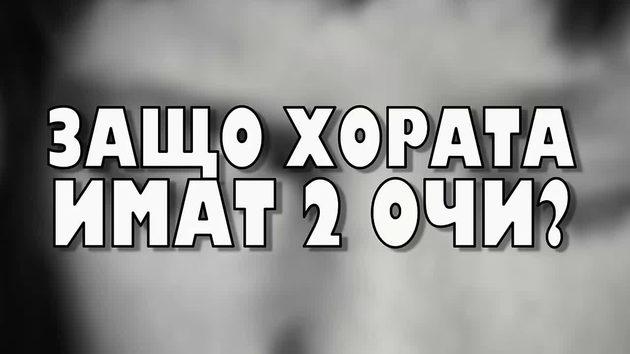 Защо хората имат две очи