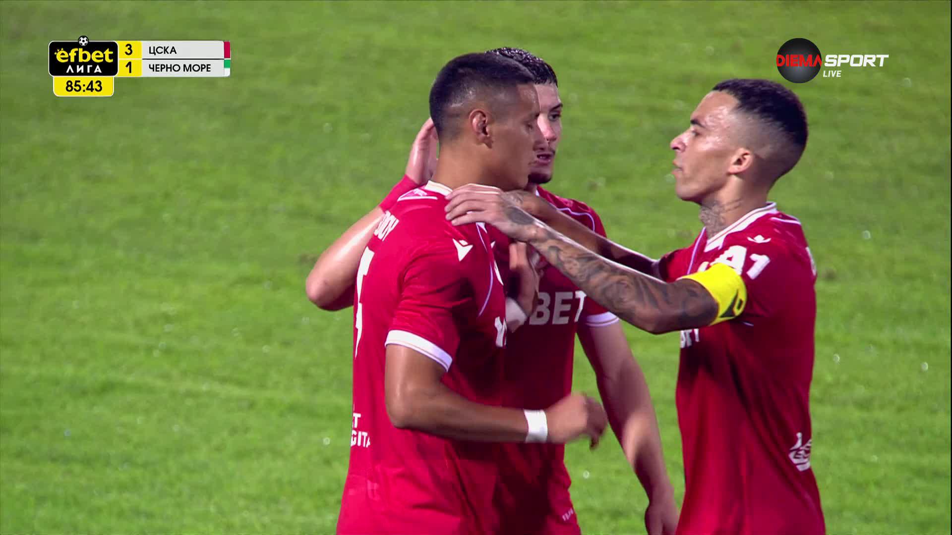 PFC CSKA Sofia with a Spectacular Goal vs. Cherno More