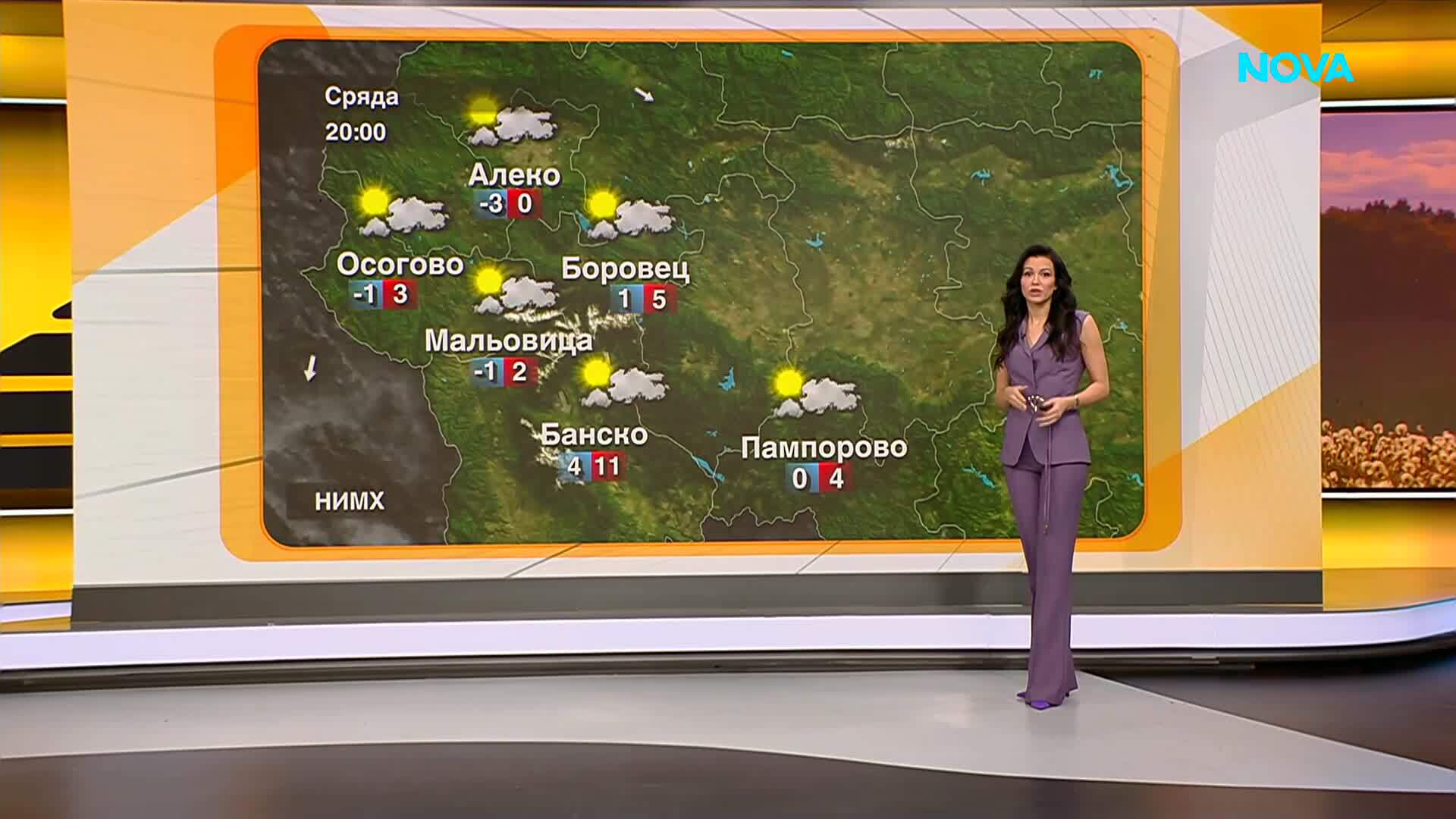 Прогноза за времето (08.04.2026 - сутрешна)