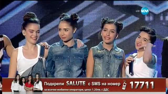 Salute - X Factor Live (10.11.2015)