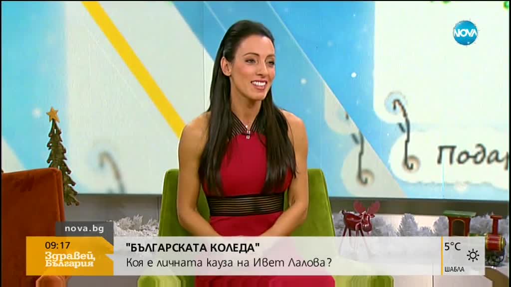 „Българската Коледа” – коя е личната кауза на Ивет Лалова?