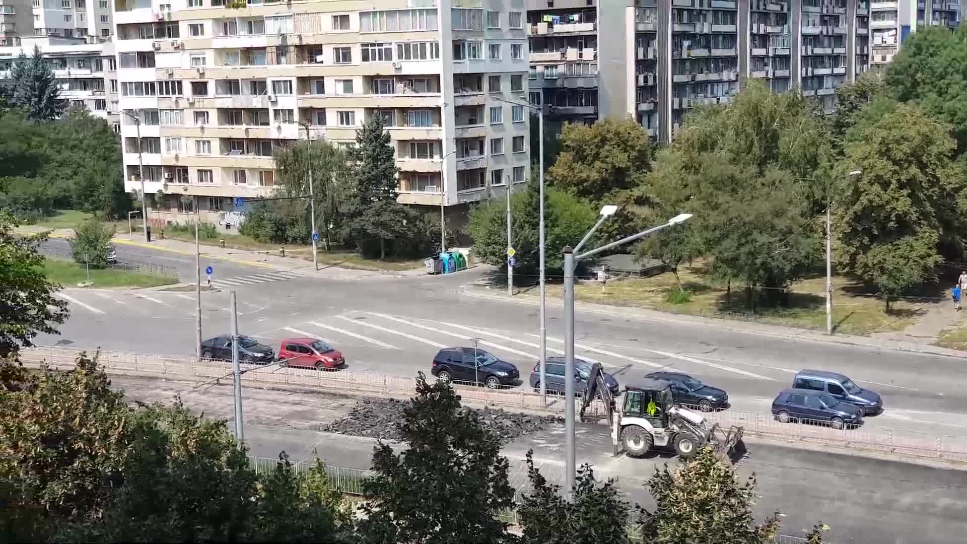 Премахване на новоположен асфалт