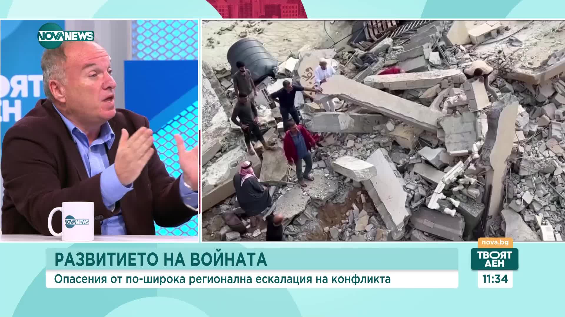 Чуков: "Хамас" налага данъци на гражданите в Ивицата Газа на стойност около 2 млрд. годишно