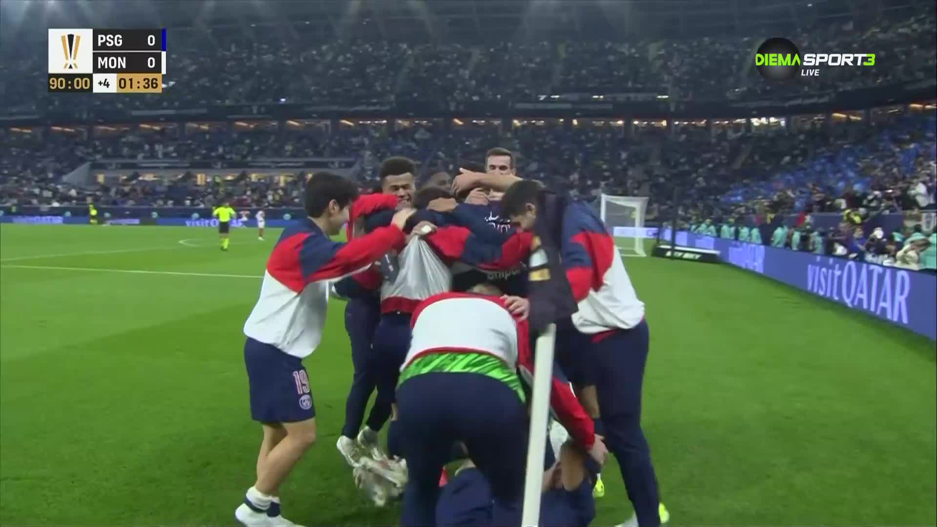 ПСЖ - Монако 1:0 /репотаж/