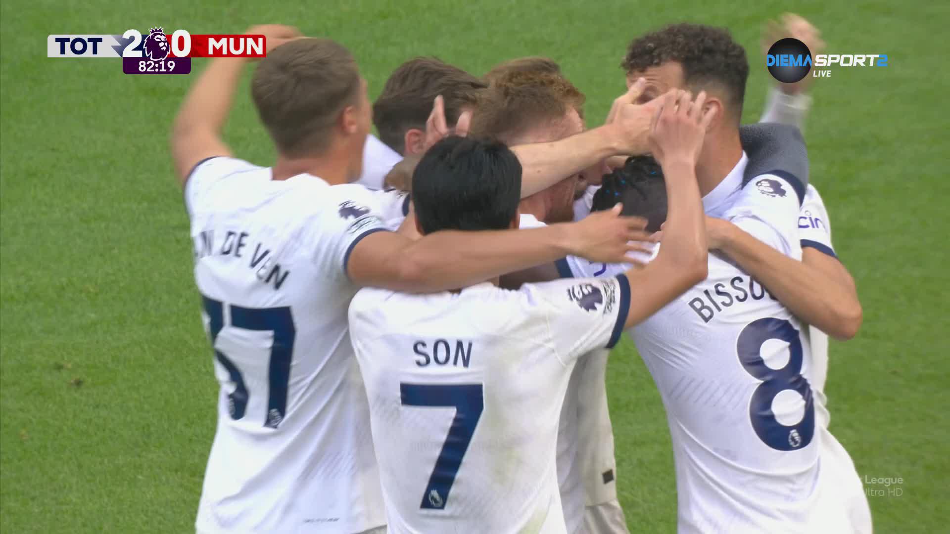 Головете на Тотнъм във Висшата лига през сезона