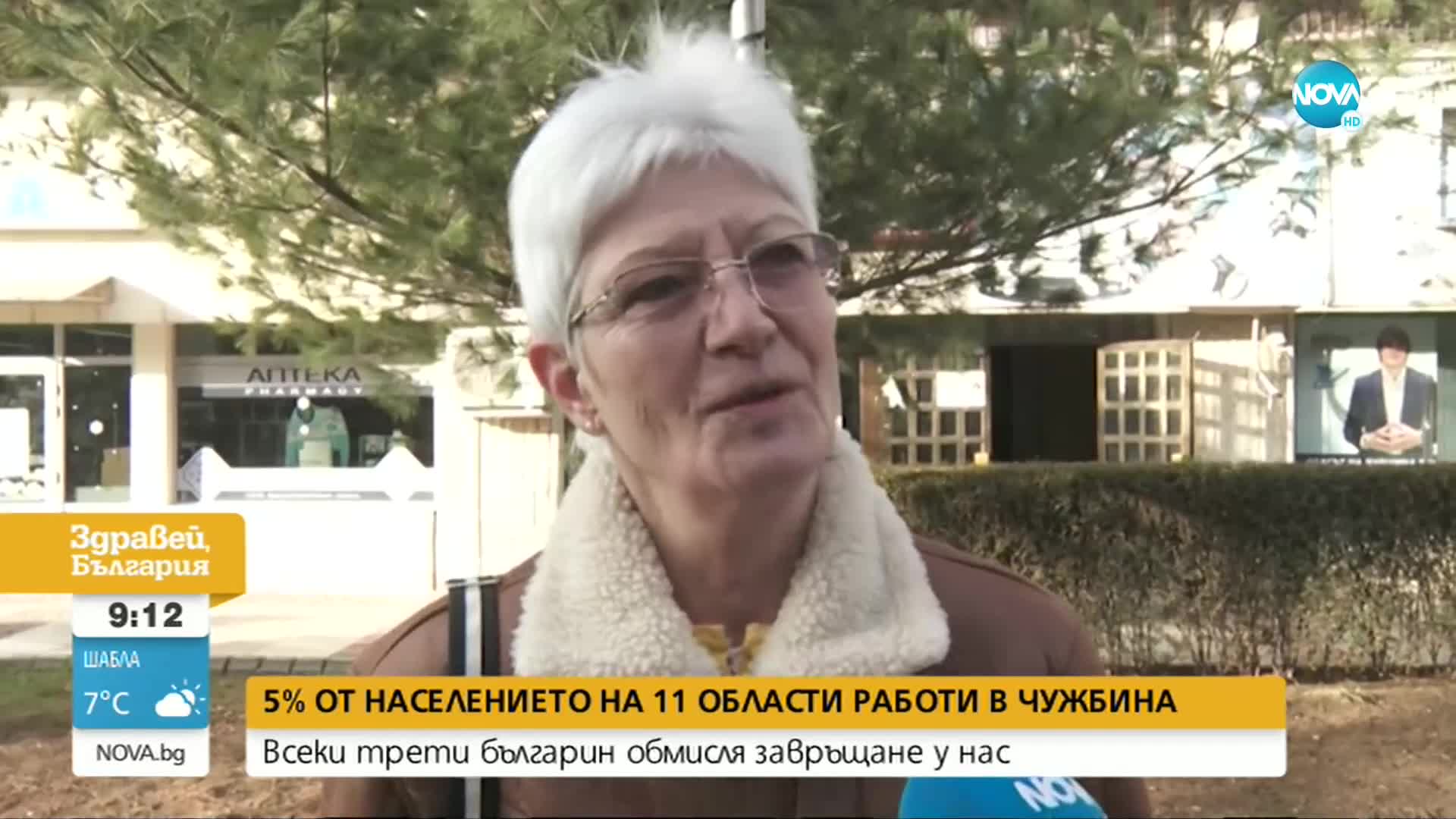 5% от населението на 11 области у нас работи в чужбина