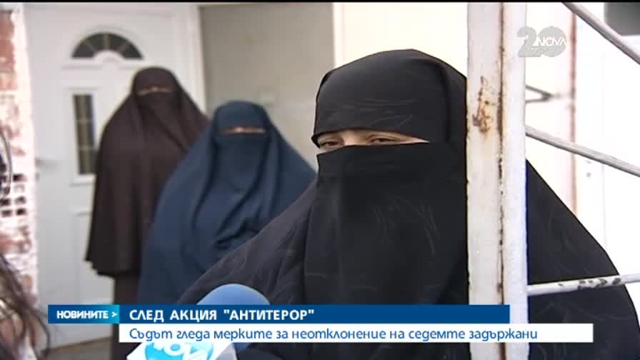 Прокуратурата иска най-тежката мярка за задържаните при акция "Антитерор"