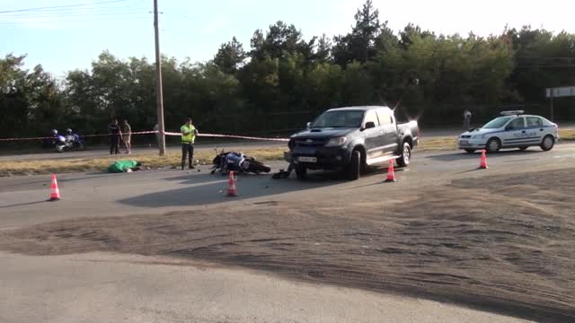 Моторист загина на пътя в Пловдивско