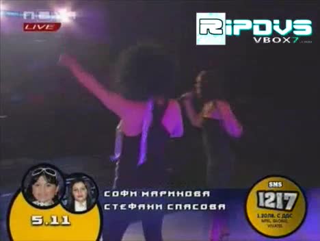 Пей С Мен Концерт 07.04.2008 - Стефани Спасова&Софи Маринова - Усмивката
