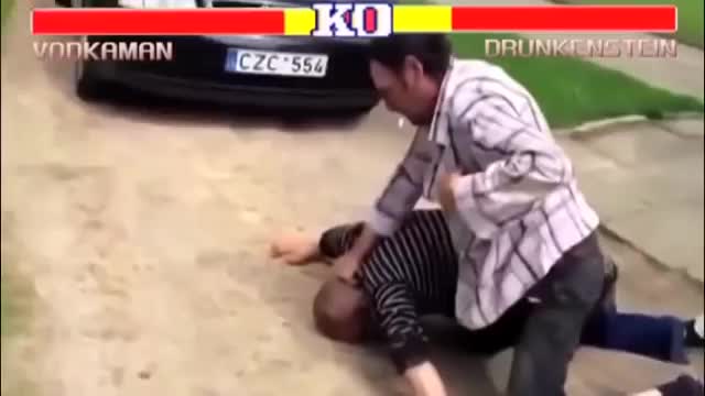 Пияни Руснаци се Бият! Смях. Street Fighter
