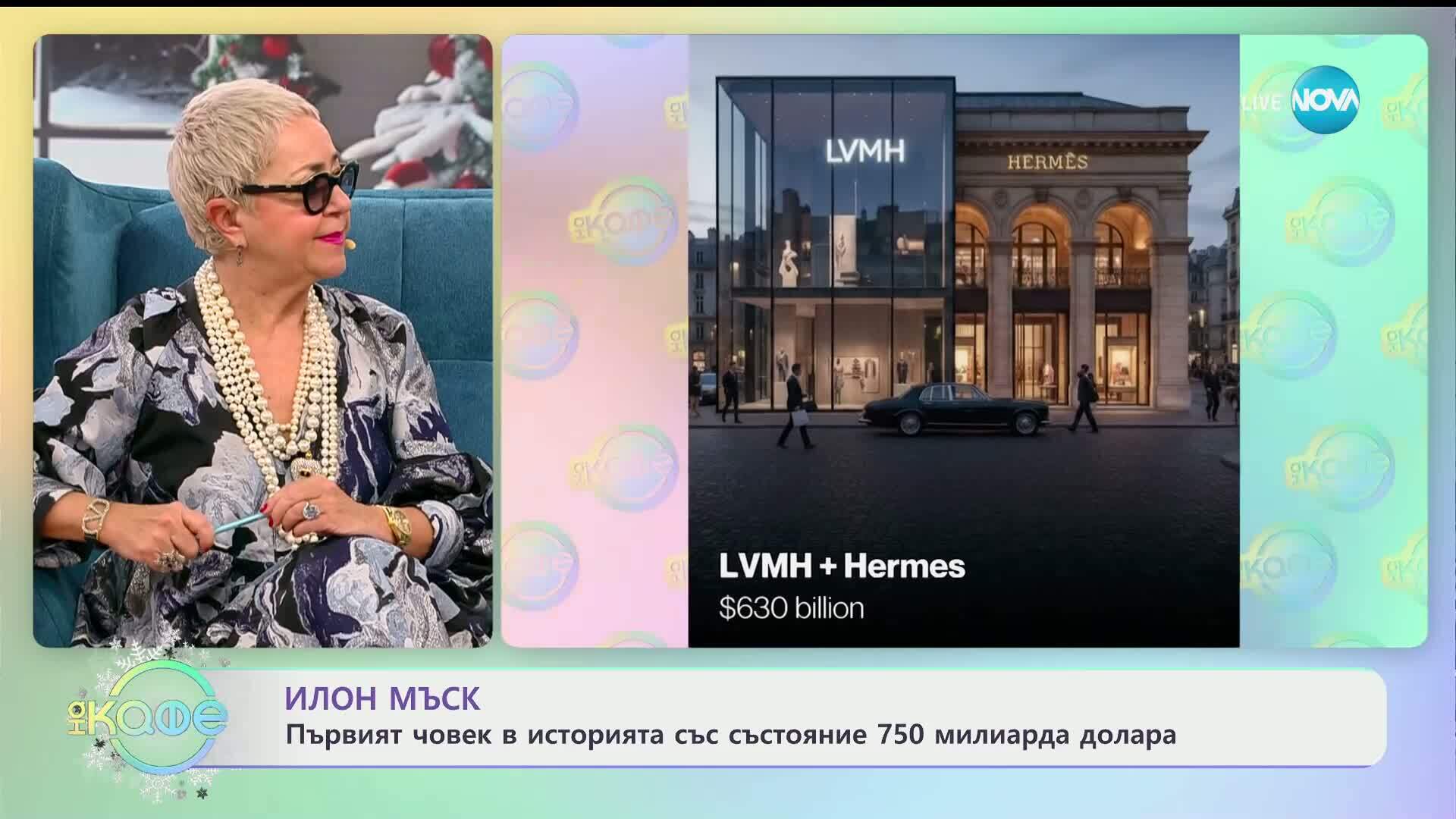 Илон Мъск: Първият човек в историята със състояние от 750 милиарда долара - „На кафе“ (23.12.2025)