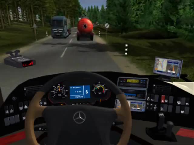 euro truck simulator setra bus travego 17 shd remade