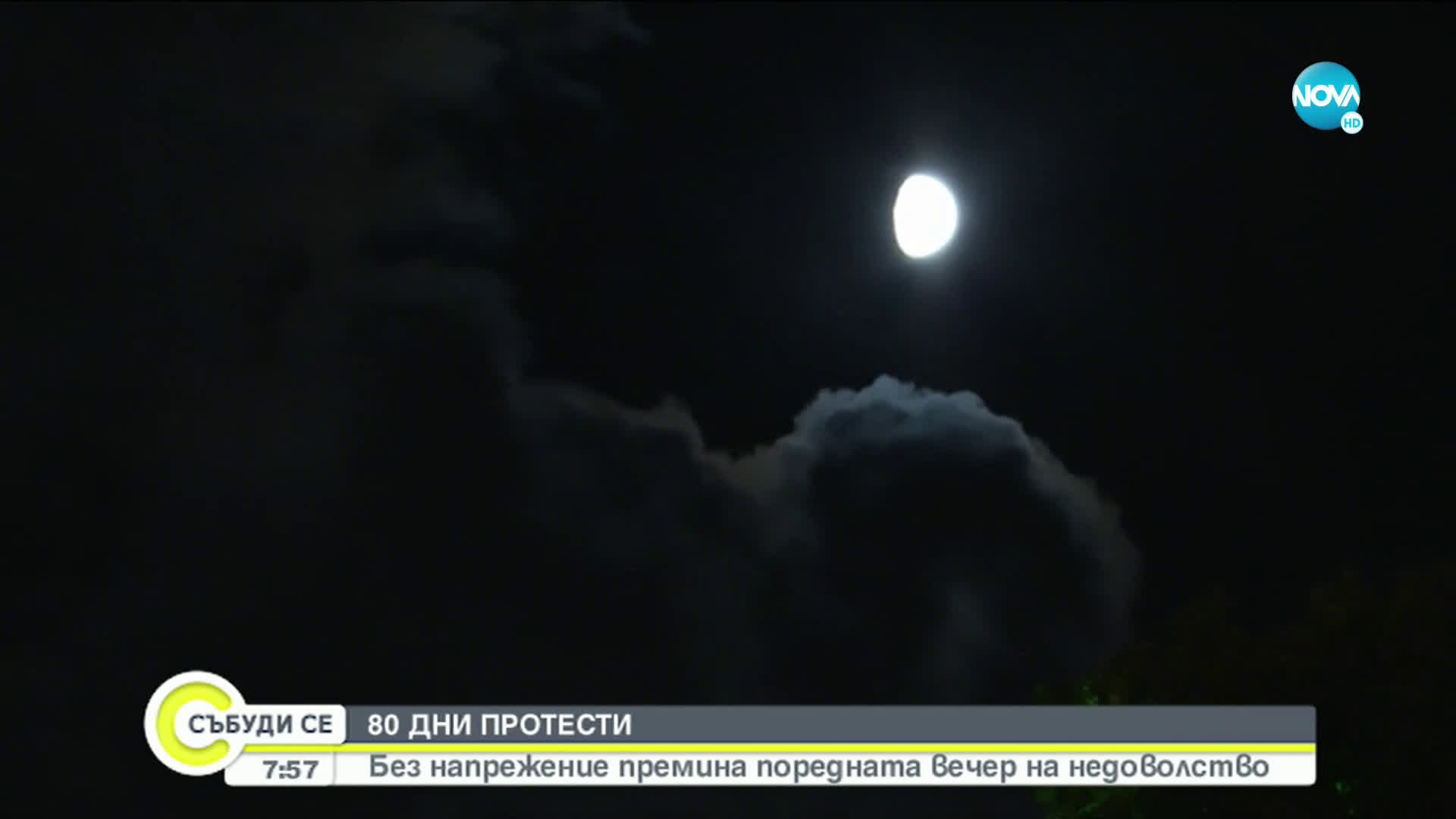 Без напрежение премина поредната вечер на протести