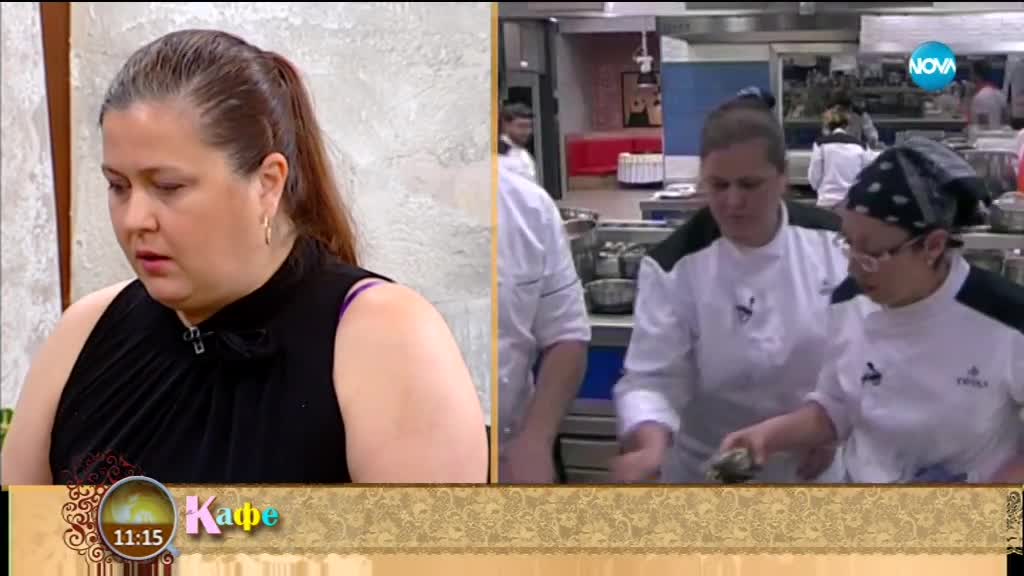 Гала разговаря с Нина - класиралия се на четвърто място финалист в Hell’s Kitchen България