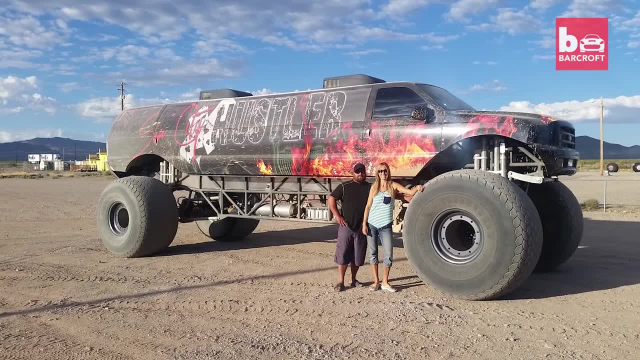 Ето това е истинско чудовище! Вижте най-дългия Monster Truck в света, който струва $1 000 000!