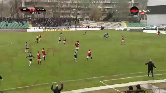 Първо полувреме на Черно море - Локо ПД 2:0 (Купа на България)
