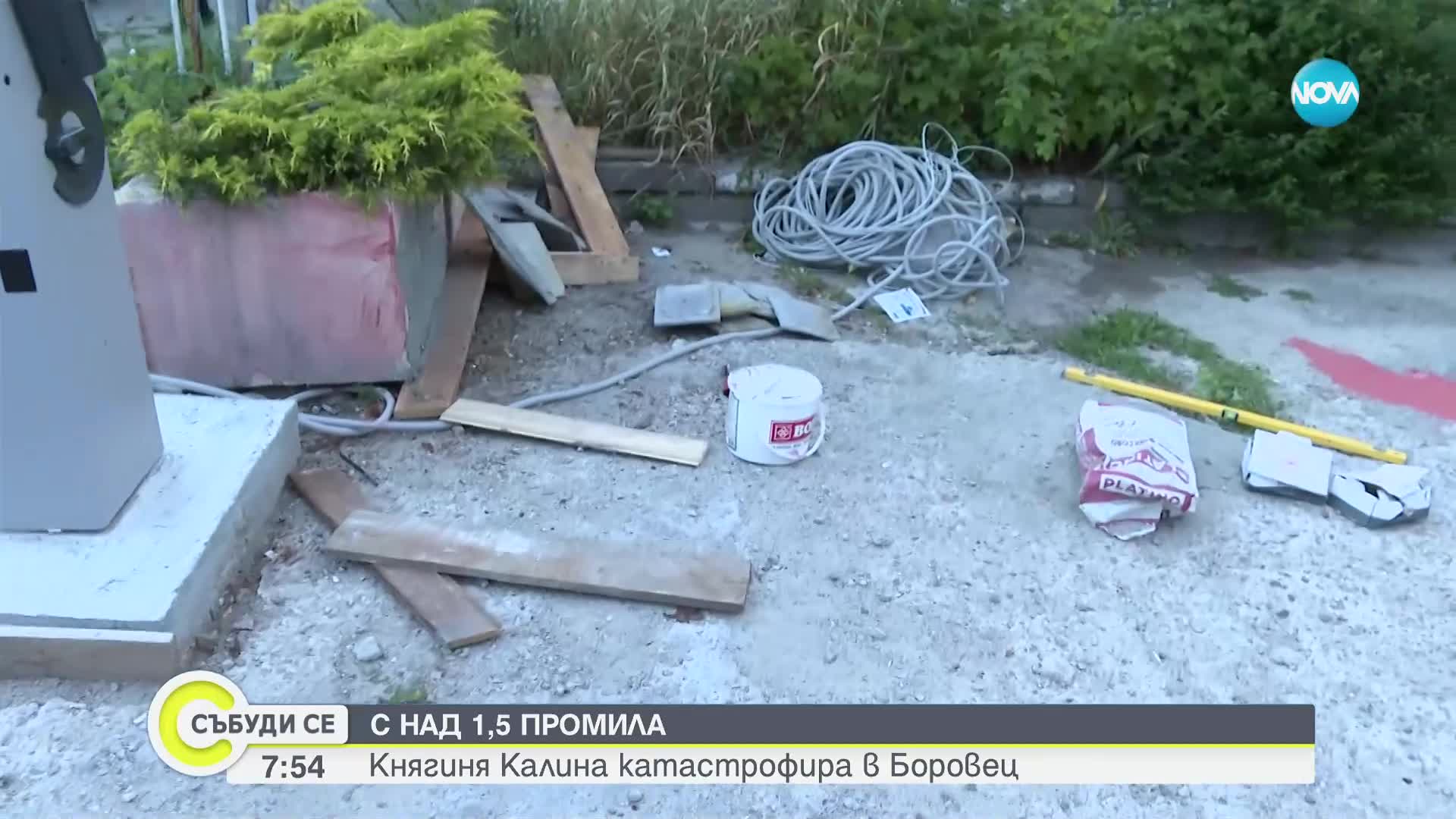 С над 1,5 промила: Княгиня Калина катастрофира в Боровец