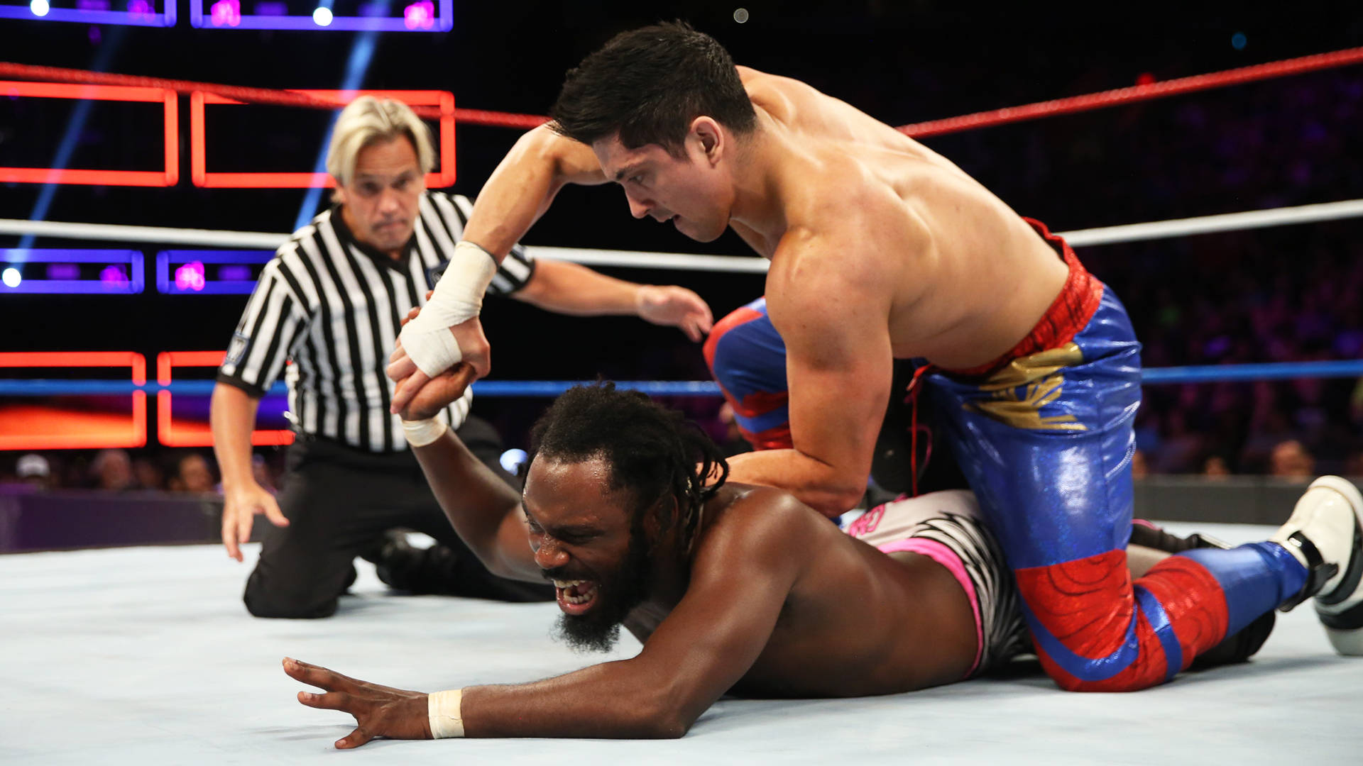 Рич Суон vs. Ти Джей Пи: WWE 205 Live, 4 Юли, 2017