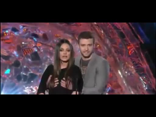 Мацка хваща Justin Timberlake за оная му работа - Mtv Awards 2011