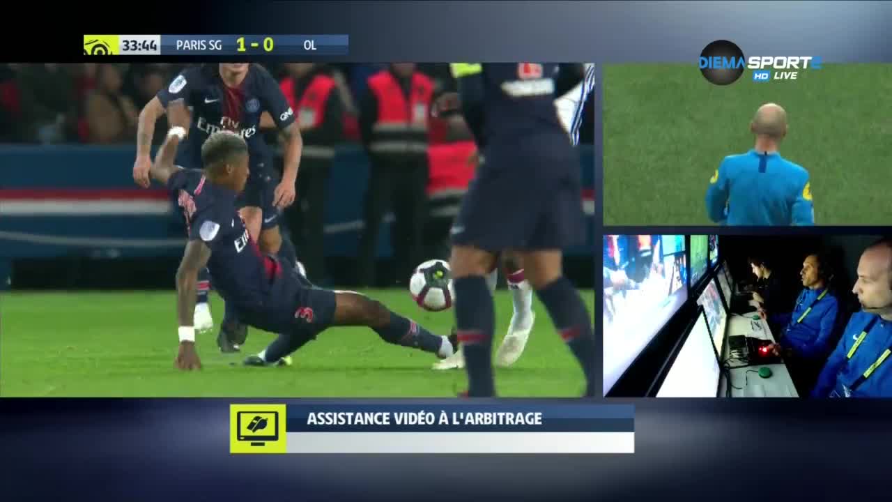 ПСЖ - Олимпик Лион 1:0 /първо полувреме/