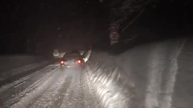 Снеговалеж в Пампорово