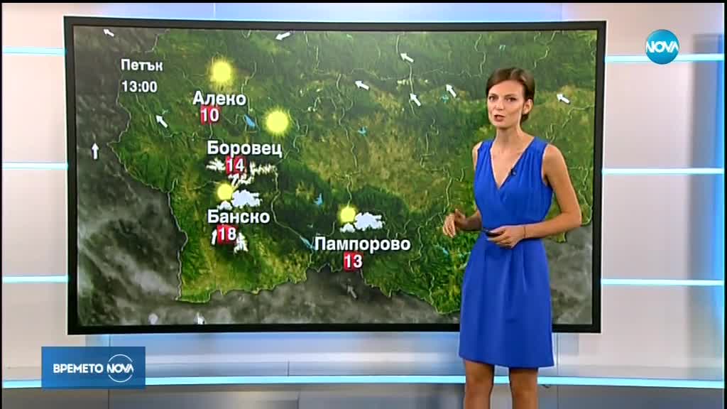 Прогноза за времето (04.10.2018 - централна емисия)
