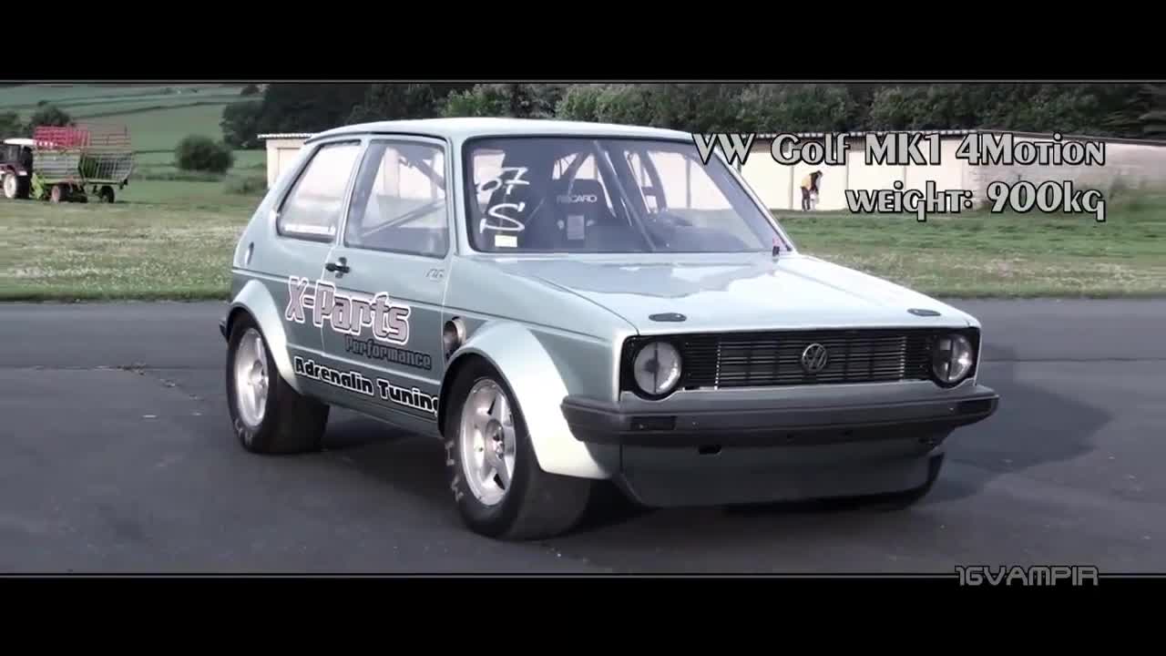 1013 конски сили под капака. Vw Golf 1 Световен рекорд ! www.streetcustomsbg.at.ua