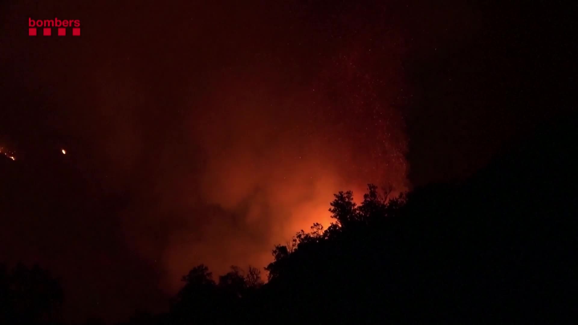 Евакуация в Каталуния заради мощен горски пожар