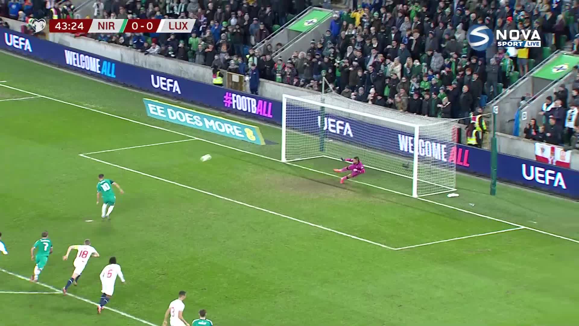 Северна Ирландия - Люксембург 1:0 /репортаж/