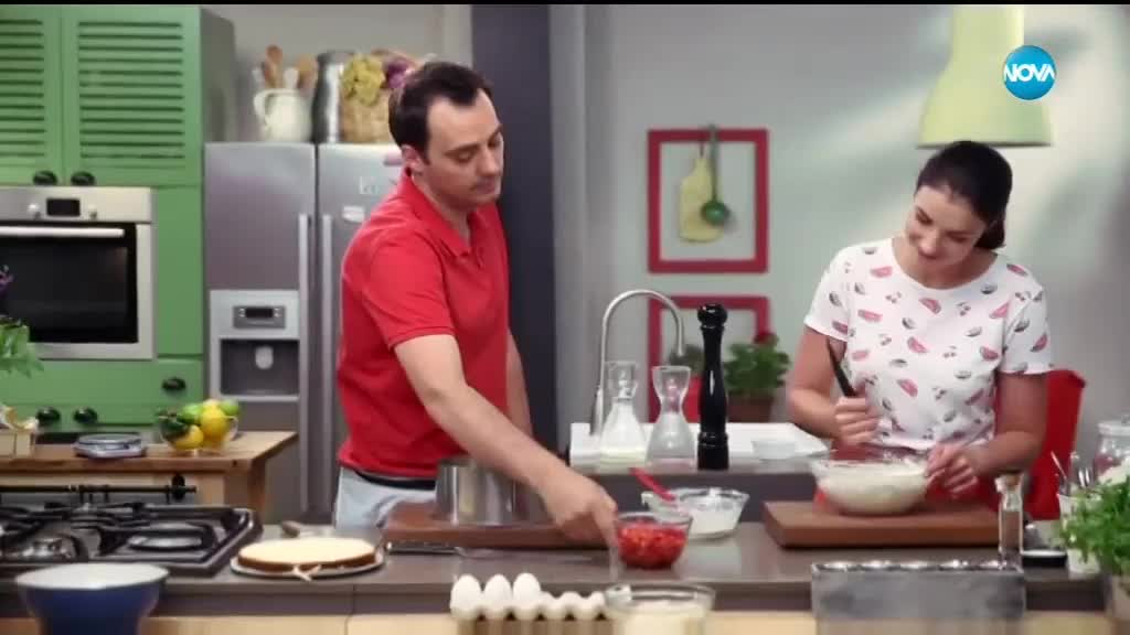 Кокосова торта с ягоди - Бон Апети (01.06.2018)