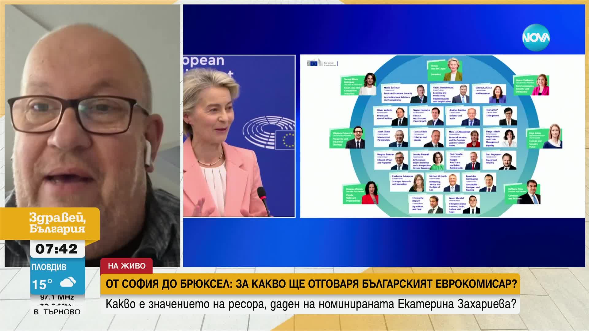 Момчил Инджов за ресора на България в ЕК: Ние сме в по-слаба позиция, защото нямаме редовно правител