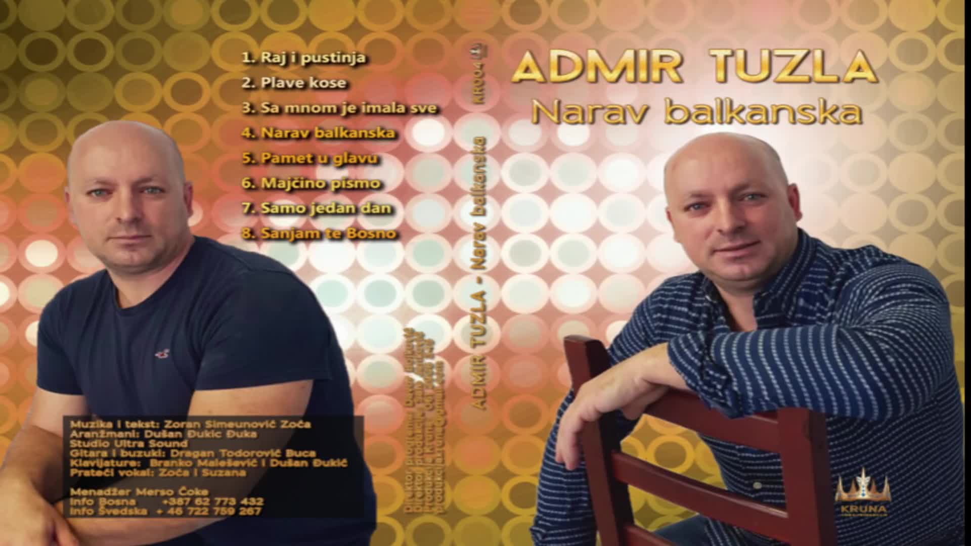 Admir Tuzla - 2017 - Pamet u glavu (hq) (bg sub)