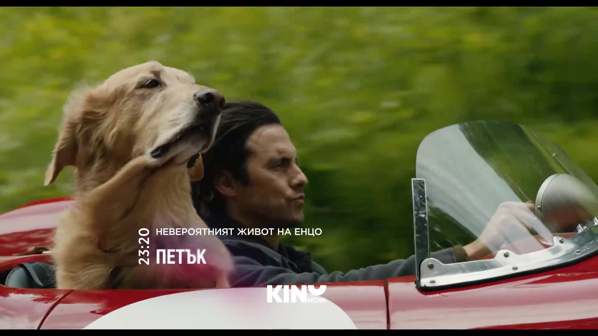 "Невероятният живот на Енцо" на 21 август, петък от 23:20 ч. по KINO NOVA