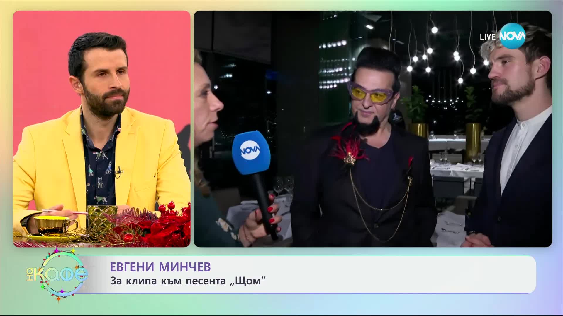 Евгени Минчев: За клипа към песента „Щом“