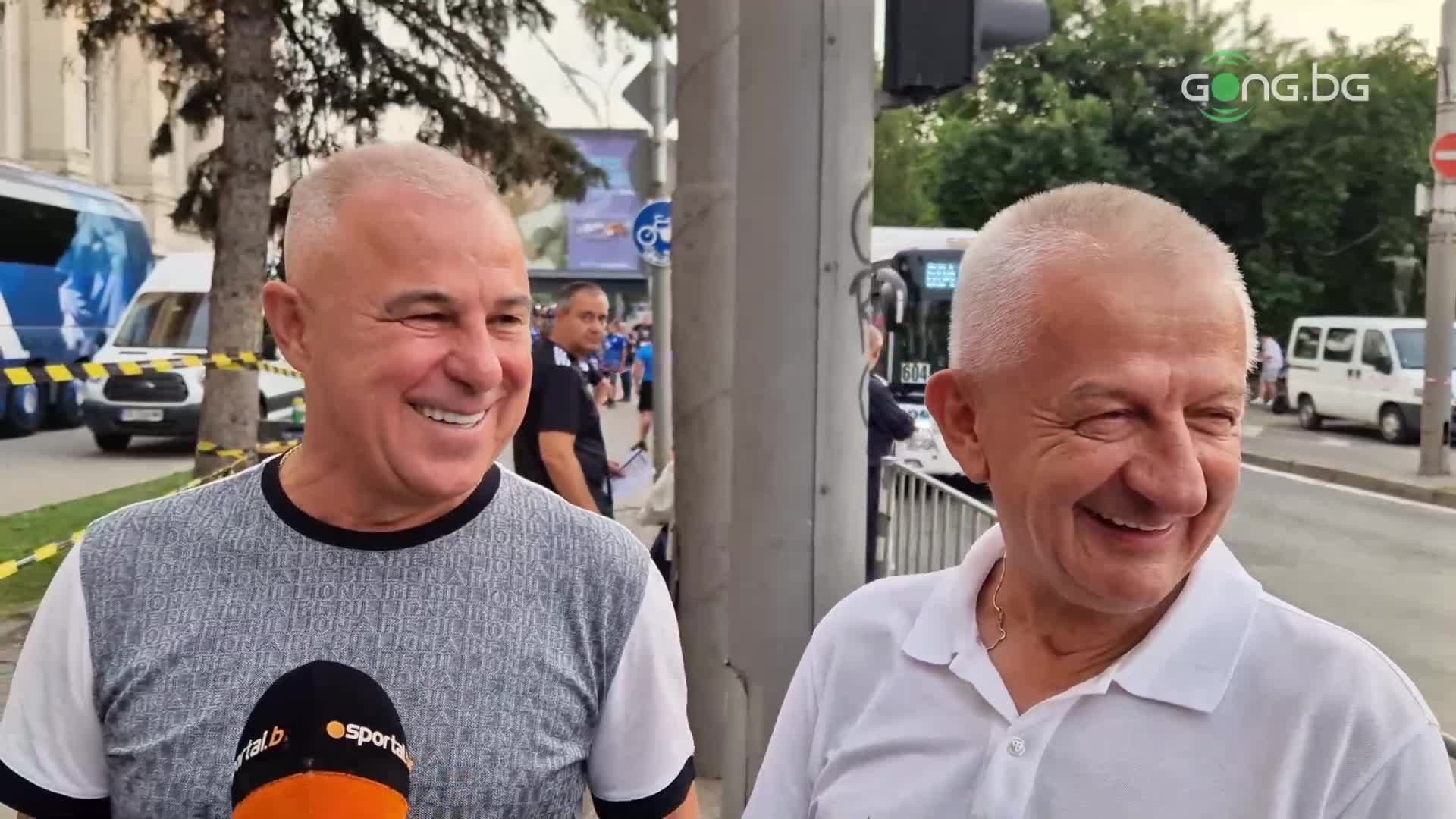 Крушарски: Знаем резултата, после ще ви каним да почерпите след победата